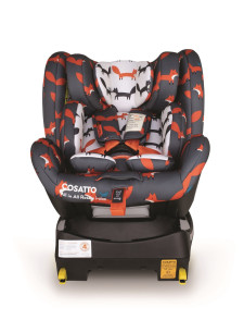 Столче за кола Cosatto CT5242 All in All Rotate i Size, 0+/1/2/3, Charcoal Mister Fox