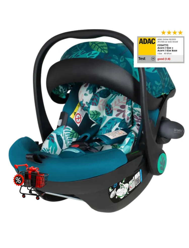 Седалка за кола Cosatto CT5134 Acorn i -size, Midnight Jungle