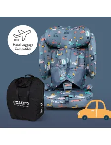 Столче за кола Cosatto ON THE GO i-size Travel, ITCHY FEET SKY