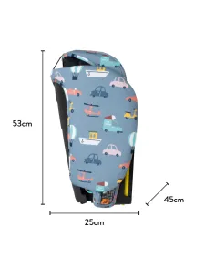 Столче за кола Cosatto ON THE GO i-size Travel, ITCHY FEET SKY