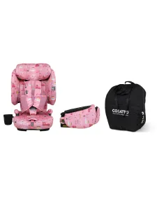Столче за кола Cosatto ON THE GO i-size Travel, ITCHY FEET ROSY