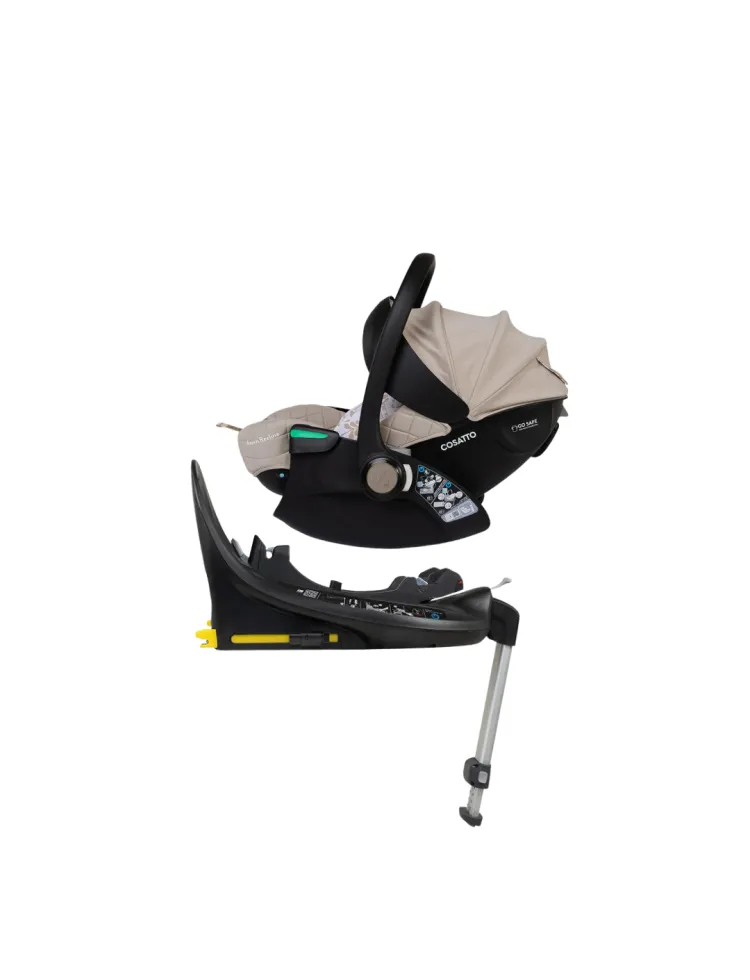 Комплект  Cosatto isofix база Rotate + кошница Recline Acorn 2, Whisper