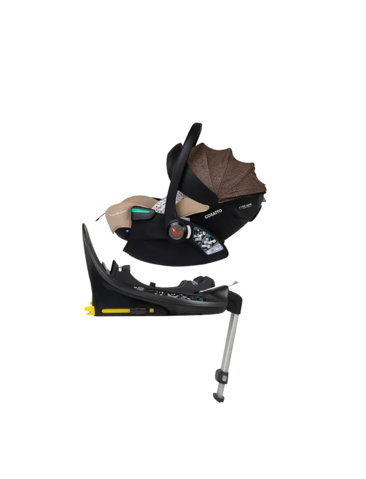 Комплект  Cosatto isofix база Rotate + кошница Recline Acorn 2, Foxford Hall
