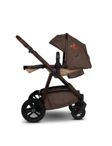 Количка Cosatto WOW 3 с кошница Acorn 2 Recline и база Rotate, Foxford Hall