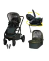 Количка Cosatto WOW 3 с кошница Acorn 2 Recline и база Rotate, Bureau