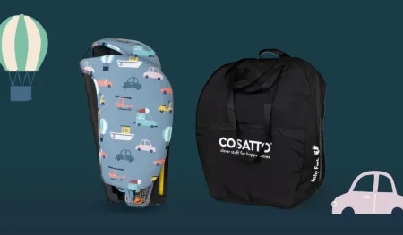 Столче за кола Cosatto ON THE GO i-size Travel, SILHOUETTE