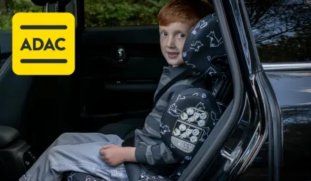 Бустер с облегалка Ninja i-Go Travel, BEEP BEEP