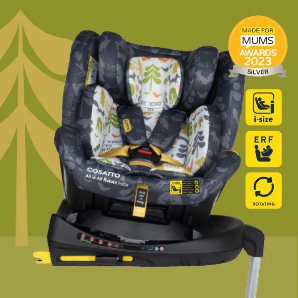 Столче за кола Cosatto i-Size – сребро от Made for Mums Awards 2023